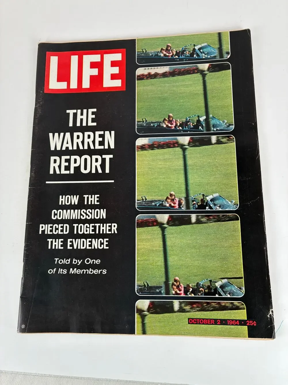 Life Magazine The Warren Report 10/2/64 Assassination of JFK Original V56 #14